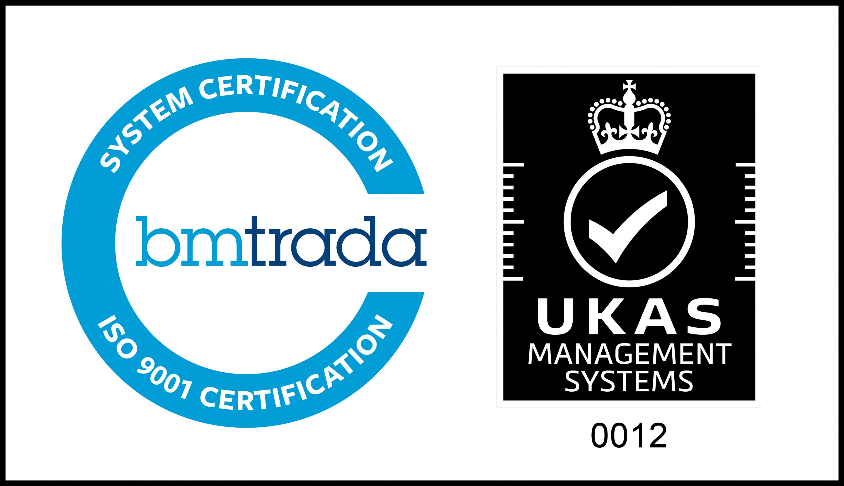 2021_ISO9001_Black_UKAS_SystemCert_COLOUR ISO Approved Badge
