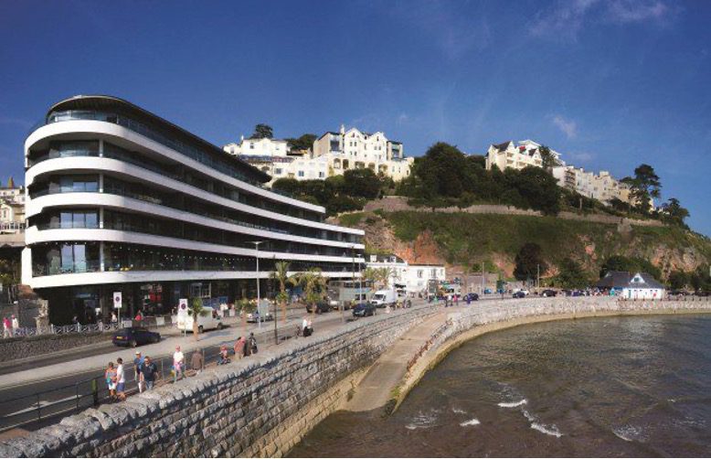 paint for glass used in Torquay development