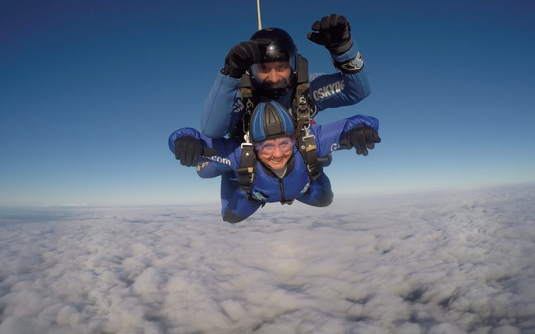 Diane’s Charity Sky Dive for Cancer